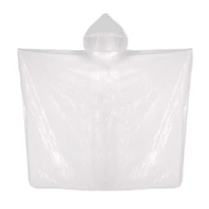 Ponchos de chuva de amido de milho