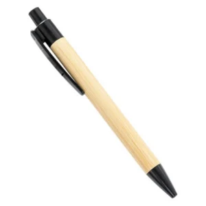 Canetas esferográficas de bambu