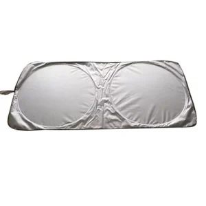 Pára-sol promocional revestido de prata para carro
