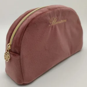 Bolsa promocional de veludo com logotipo bordado