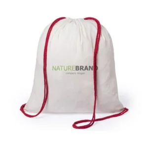 Mochilas personalizadas com cordão de algodão
