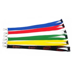 Cordões PET reciclados com logotipo