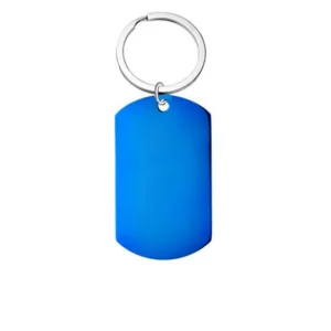 Etiqueta de identificação em liga de alumínio
