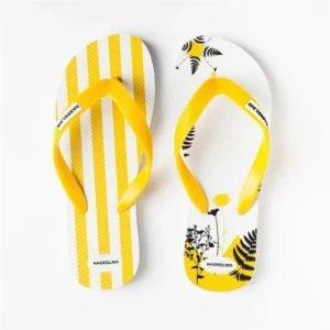Chinelos de borracha impressos em tela personalizada