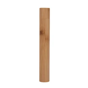 Estojo para escova de dentes de bambu