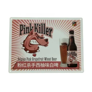 Placas de parede em folha de flandres