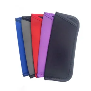 Estojo para óculos de sol de neoprene de marca