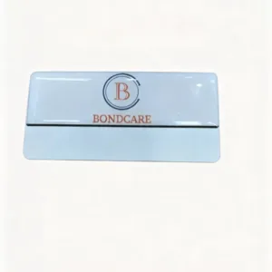 Crachás magnéticos de epóxi L7xW4cm