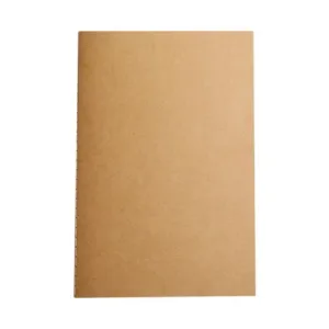 Mini cadernos de papel kraft personalizados