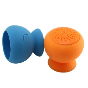 mini alto-falante bluetooth cogumelo promocional