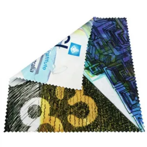 Pano de limpeza personalizado com logotipo Eco RPET para telas e vidros