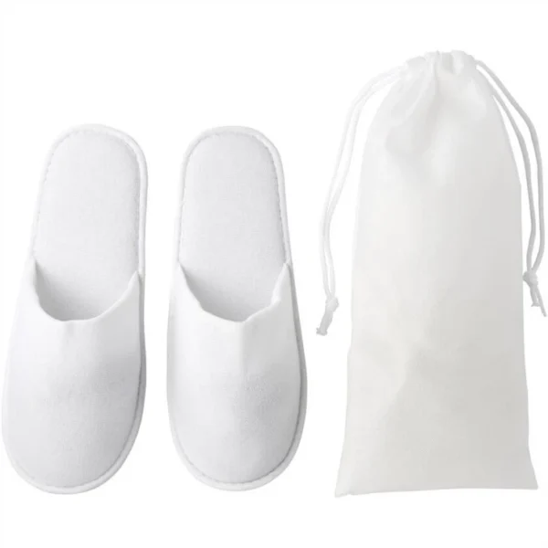 Custom Wellness Slippers with Pouch - Image 3
