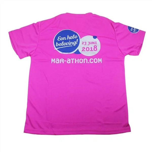 Promotional Printed Quick Dry Running Shirts - Image 3