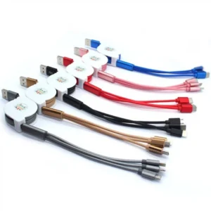3 in 1 TPE Usb Cable