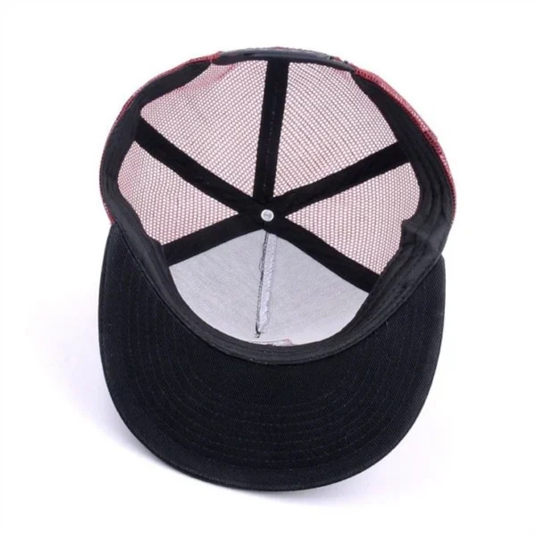Flat Bill Mesh Snapback Hats - Image 5