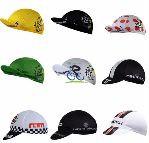 Quick Dry Sublimation Cycling Caps