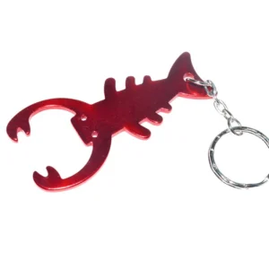 Lobster Shaped Bottle Opener Key Chain