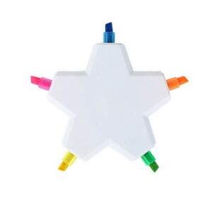 Custom 5 color highlighter pens