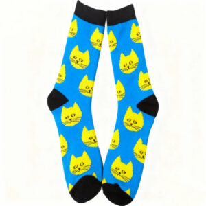 AC-0030 Jacquard crew socks