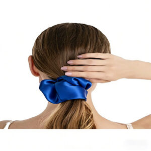 promotional stain hair scrunchies
