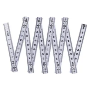 Custom 1m Plastic Folding Rulers in 10 Folds