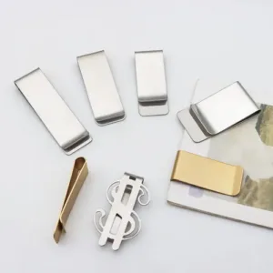 HH-1359 Promotional stainless steel money clip