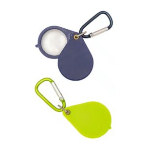 Foldable Compact Magnifier Keychains