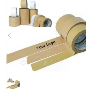 Custom Printed Water Activated Kraft Paper Tape for Sustainable Promotion Solution